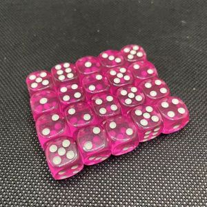 Dados de Acrílico de 12 mm con Bordes Redondeados, Transparentes y Coloridos, para Juegos en Bares y KTV, Gran Venta - Product Image 3