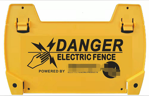 Elektrikli çit tehlike işareti için HDPE/UV çift taraflı baskılı uyarı işaretleri - Product Image 3