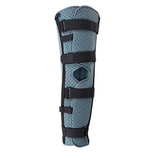 <b>Knee</b> Joint Fixation Brace With Breathable Fabric And Removable Aluminum Plate <b>Support</b> For Meniscus Injuries And Ligament Strains - Product Image 1