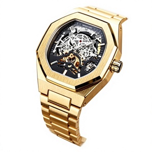 Orologio Meccanico Automatico da Uomo <span class=keywords><strong>Fucini</strong></span> 344, Stile Casual Business, Resistente all'Acqua, con Quadrante in Acrilico - Product Image 1