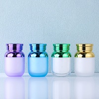 Dalam Stok 120Ml Plastik PS Putih Botol Segel Kosong Bubuk Padat Botol Pil Obat Reagen Kemasan Wadah Botol Kelas Tinggi