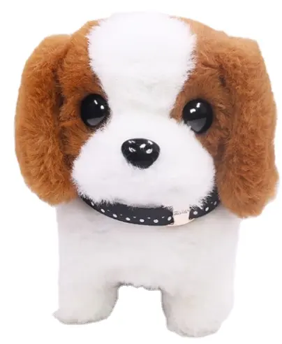 CE/ASTM 2024 trend yeni varış özelleştirilmiş peluş hayvan kabarık köpek dolması hayvanlar oyuncaklar Plushies yürüyüş yavru