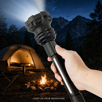 Lampes de poche rechargeables à haute luminosité 9500lm, lampe de poche super lumineuse, robuste, étanche, lampe de poche LED pour l'extérieur, Linterna