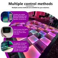 Pista de Baile LED DMX Magnética de Espejo Infinito 3D Deslumbrante, La Más Novedosa de Fábrica 2026 para Fiestas al Aire Libre, Bodas y Escenarios