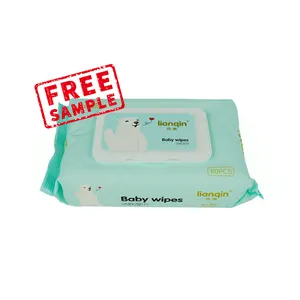 China Manufacturer Sensitive Water Based Hypoallergenic And Unscented 80 Pcs Antiseptic Diaper Baby Wipes