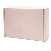 Low MOQ Wellpappe recycelbar Logo Pink Papier Versand kartons für kleine Unternehmen Geschenk verpackung Schuhe Kleidung Socken Post Mailer