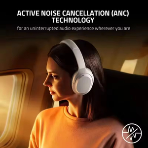 หูฟังไร้สาย Razer Silent Shark Opus X พร้อมระบบตัดเสียงรบกวน ANC ความหน่วงต่ำ 60ms สำหรับเล่นเกม บลูทูธ 5.0 พร้อม Bui - Product Image 5