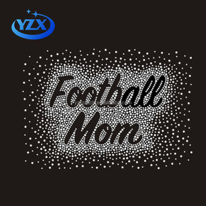 सिल्वर ग्लिटर खुश गर्म फिक्स गैंडा ट्रांसफर फ्लैबैक लेबलिंग अक्षरों के लिए जिमनास्ट मोटिफ डिजाइन - Product Image 4