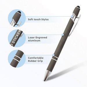 Promotion Advertising Gift Realtor Marketing 2 in 1 Ballpoint <b>Pen</b> <b>Stylus</b> Ballpoint Multi-Colored <b>Pen</b> With Custom Logo - Product Image 4