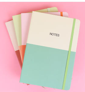 Funda de cuero para cuaderno de tapa dura A7, regalo <span class=keywords><strong>sencillo</strong></span> para estudiantes de oficina, para planificación de diario de negocios, nueva funda de papel - Product Image 3