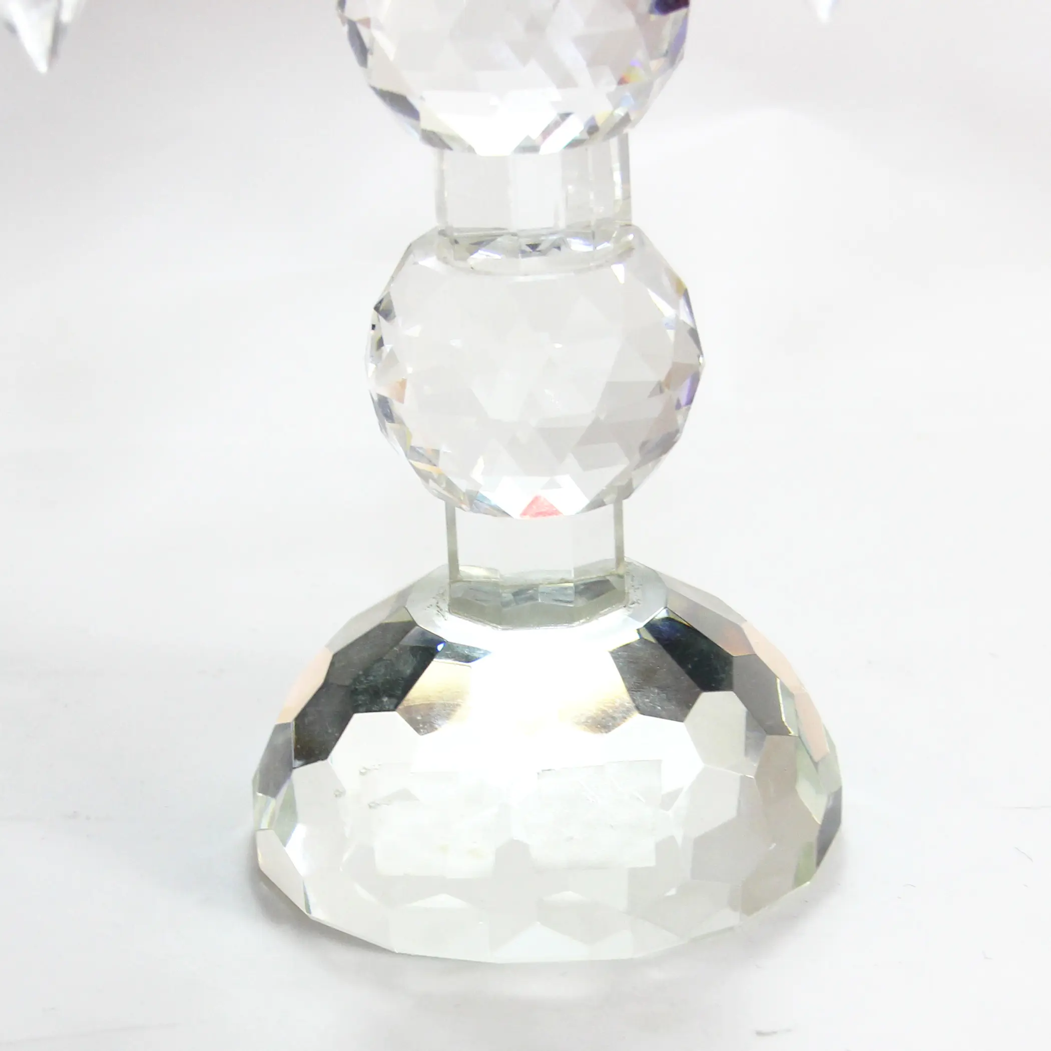Neue kreative kerzenhalter kristall glas leuchter platz solide