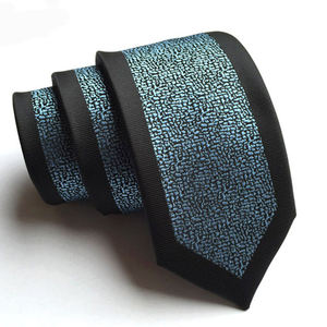 Cravatta Sottile di Lusso da 6cm per Matrimoni, Feste Formali, Abiti da Uomo alla Moda, Cravatta Stretta con Motivo Floreale - Product Image 5