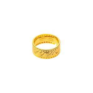 แหวนแฟชั่น ชุบทอง PVD สแตนเลสสตีล 316L ทนทาน เป็นมิตรต่อสิ่งแวดล้อม - Product Image 2
