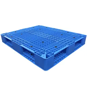 지상 겹쳐 쌓이기를 위한 튼튼한 관통되는 반대로 미끄러짐 4 방법 입장 뒤집을 수 있는 파란 기업 특정한 플라스틱 깔판