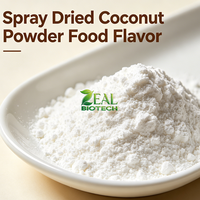 Poudre aromatisante à la noix de coco, soluble dans l'eau et l'huile, résistante à la chaleur, pour aliments grillés, pâtisseries, boissons, bonbons et glaces