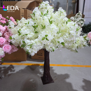 LEDA อุปกรณ์จัดงานแต่งงาน ต้นซากุระสีขาวขนาด 4 ฟุต สำหรับตกแต่งทางเดินในงานแต่งงานและงานอีเว้นท์ - Product Image 1