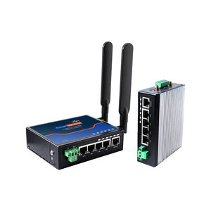 PUSR シリアル to CAN RS485/RS232 to イーサネット/WiFi プロトコルコンバータ デュアルバンド WiFi 5 ギガビットポート Modbus RTU to TCP ゲートウェイ W650 - Product Image 1