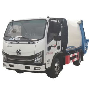 รถบรรทุกขยะอัดแข็งตงเฟิง 4x2 6 ลูกบาศก์เมตร อัตราการอัดสูง - Product Image 1