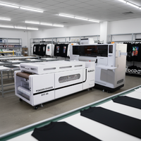 Imprimante DTF intelligente 600 mm 4 pièces I3200-A1 avec agitateur d'encre pigmentée et épisseur de film pour usine POD