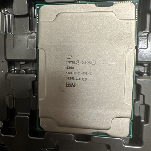 CD8068904572001 Inter Xeon Platinum 8368 2.4GHz 38-Core Processor for Server ThinkAgile MX3330-F MX3330-H in Stock New Product
