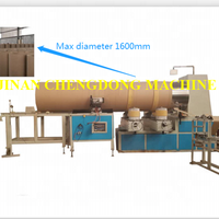 Machine de fabrication de tubes en papier Kraft, noyau de papier toilette ondulé, stratifié, Kraft automatique, 3 à 17 couches, unités