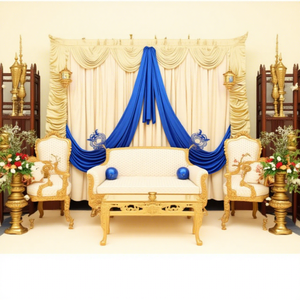 Decoración de Escenario para Bodas Pakistaníes y Indias, Decoración de Escenario para Walima, Decoración de Boda Personalizada - Product Image 1