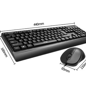 Patriot wq1606 bàn phím và chuột có dây màu trắng cho văn phòng kinh doanh tại nhà máy tính để bàn chuyên dụng có sẵn hàng - Product Image 1