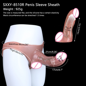 Calzoncillos con Pene Hueco Realista, Dildo Elevado para Juegos de Hombres y Mujeres, Alargador de Pene, Ropa Interior, Juguetes Sexuales de Silicona para Lesbianas y Gays - Product Image 6