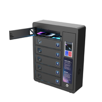 Estación de Carga Súper Rápida Y2 Power PD20W 2026, 6 Puertos, Compatible con Teléfonos, Ideal para Bares, Puede Equiparse con Cable QR Opcional