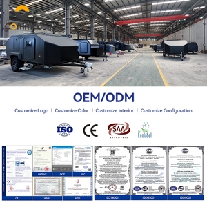 Remolque de Aluminio <span class=keywords><strong>para</strong></span> Motocicleta, Mini Remolque Todoterreno Económico 4x4 en Venta, Caja <span class=keywords><strong>para</strong></span> Autocaravana, Furgoneta, RV, Estándar Australiano - Product Image 2