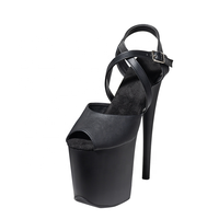 Chaussures de danse latine et de salon pour femmes, à bout ouvert, avec bride de cheville, talon professionnel pour adultes, idéales pour l'été
