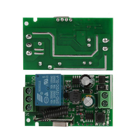 Télécommande universelle sans fil AC85- 250V 110V 220V 1CH 433Mhz Module de relais de commutateur récepteur pour moteur de porte de garage