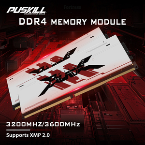 PUSKILL DDR4 Gaming 8GB 16GB 32GB 3200MHz 3600MHz XMP2.0 1.35V Mémoire RAM - Product Image 1