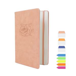 Lujo Pu cuero Tapa dura negocios Logo papelería cuaderno personalizado y bolígrafo cuaderno de regalo - Product Image 4