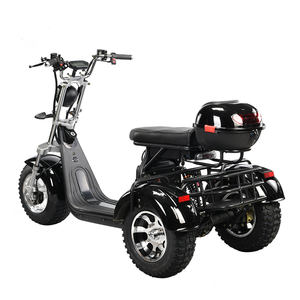 Factory 60V 1500W <strong>3</strong> <strong>Wheeled</strong> Electric <strong>Scooter</strong> Max Load 200kg Fashion Balance Electric-mobility-<strong>scooter</strong> Powerful Adult <strong>E</strong> <strong>Scooter</strong> - Product Image 4