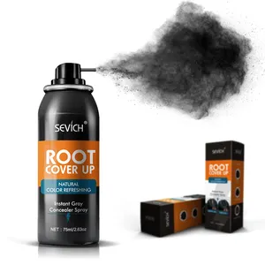 High Profit Margin Products Fully Hair Fiber Harmless Root Cover Up Hair Spray 100% Harmless To Scalp Powder Spray