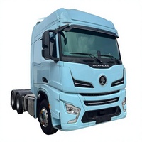 Camion tracteur Shacman X6000 6x4 Euro 6 Diesel AMT, camion lourd pour l'exploitation minière et la logistique