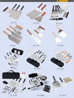 Grattoir de gril pour kit de nettoyage de plaque chauffante Blackstone, briques de nettoyage en pierre ponce pour barbecue et éponge de brosse de nettoyage personnalisée