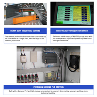 Scie à panneaux professionnelle Saifan Sf6060, scie à découper transversale, machine à fabriquer des palettes en bois, 12,5 kW, 380 V, 1400 kg