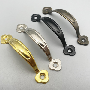 Hot Zinc Chinese Style <strong>Shell</strong> Self-tapping Screw Installation Bronze Gold White Black <strong>Handle</strong> Cabinet <strong>Kitchen</strong> <strong>Pulls</strong> <strong>Drawer</strong> <strong>Pull</strong> - Product Image 3