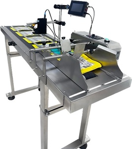 Halbautomat ische Förder leitungs codier maschine Effizientes Verfalls datum Codierung kartons Folien beutel 110V/240V Neuzustand Manuell angetrieben - Product Image 6