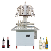 Remplisseur de siphon électrique rotatif semi-automatique pour sirop, thé, huile de cuisson, boissons gazeuses, eau purifiée (haute efficacité)