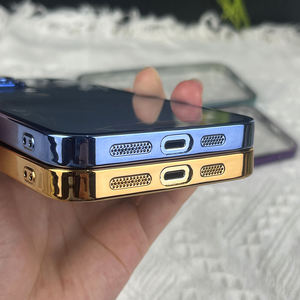 OEM /ODM-funda trasera transparente para teléfono, carcasa de color galvanizado para ipnon 11 <span class=keywords><strong>12</strong></span> 13 14 <span class=keywords><strong>pro</strong></span> <span class=keywords><strong>max</strong></span> - Product Image 4