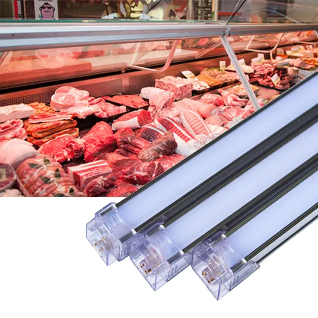 Lampu Freezer Makanan Led 1160Mm Panjang 18W Tabung Daging Segar untuk Supermarket