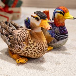 Juguete de Peluche de Pato Mandarín de Simulación, Juguetes de Peluche de Animales de Simulación, Regalos Divertidos al por Mayor - Product Image 2