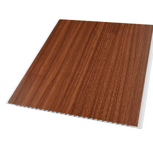 Matériau <span class=keywords><strong>PVC</strong></span> de haute qualité avec grain de bois, adapté à la décoration des plafonds domestiques, facile à nettoyer, imperméable et résistant au feu - Product Image 6