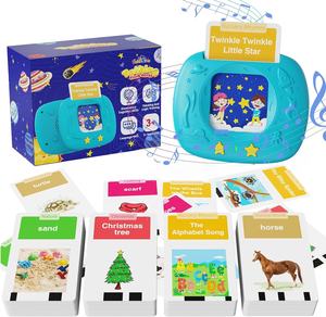 Flashcards parlantes para niños pequeños con 288 palabras a la vista, aprendizaje y juguete sensorial educativo Montessori para personas pequeñas - Product Image 5