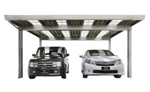Système de carport solaire chaud pour l'Allemagne et l'Italie / Système solaire hybride 20KW 5KW Kit de système solaire pour parking solaire / Système solaire hors réseau 10 kw - Product Image 5