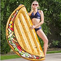 Chaise Longue Gonflable Classique pour Adulte, en PVC, Idéale pour Piscines Extérieures
