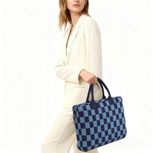 カスタマイズ可能なカジュアルトラベルブリーフケース、軽量ポリエステル繊維製、広々としたスタイリッシュなデザイン、ジッパー開閉式 - Product Image 3